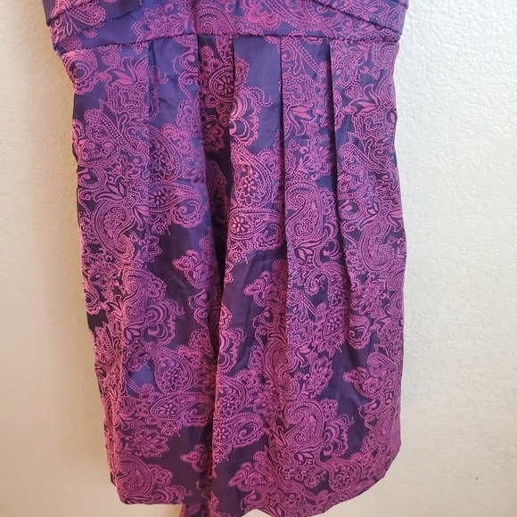Delia's Y2K Purple Rockabilly Sleeveless Fit and Flare Retro Dress - Picture 9 of 10